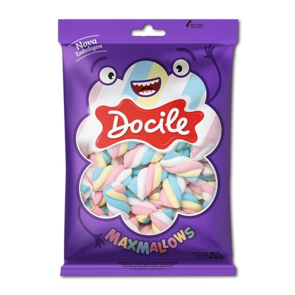 DOCIMAXMALLOWS TWIST COLOR 3 BAUNILHA 250G DOCILE - 278706 - CHOKDOCE