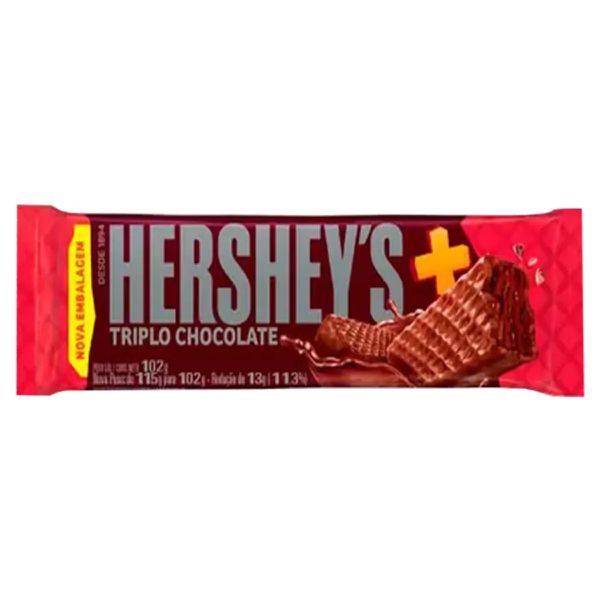 HERSHEYS MAIS RECHEADO TRIPLO CHOCOLATE 102G - 526241 - CHOKDOCE