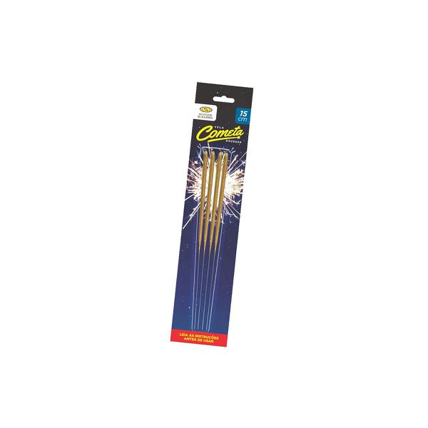 VELA COMETA 15CM MUNDO BIZARRO - 572392 - CHOKDOCE