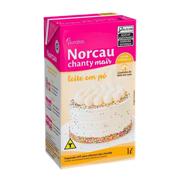 CHANTILLY 1L LEITE EM PO NORCAU CHANTY MAIS - 479486 - CHOKDOCE