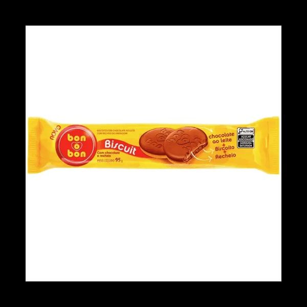 BISCOITO BONOBON BISCUIT AMENDOIM 95G ARCOR - 703468 - CHOKDOCE