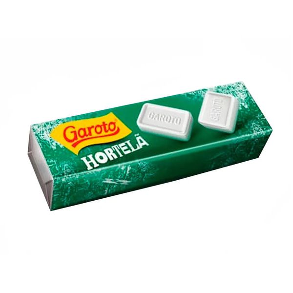 PASTILHA HORTELA 17G GAROTO - 284615 - CHOKDOCE