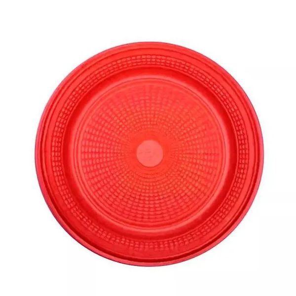 PRATO BIODEGRADÁVEL VERMELHO PB 15 TRIK TRIK - 471251 - CHOKDOCE