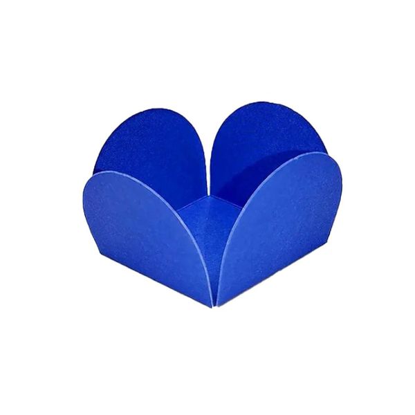 FORMA P/DOCE 4 PETALAS AZUL ROYAL C/40 JUNCO - 638173 - CHOKDOCE