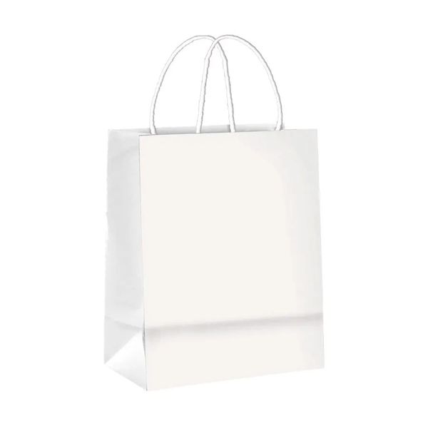 SACOLA 32X26.5X13CM BRANCA CROMUS - 287975 - CHOKDOCE