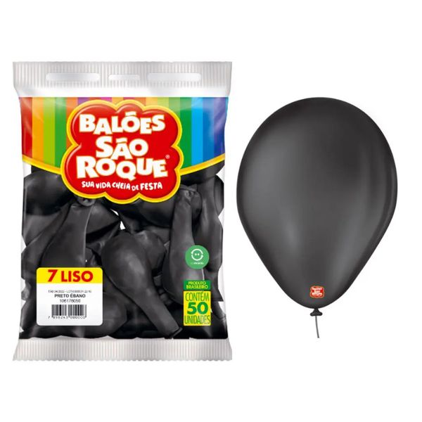 BALOES N°7 C/50 SAO ROQUE PRETO EBANO - 342018 - CHOKDOCE