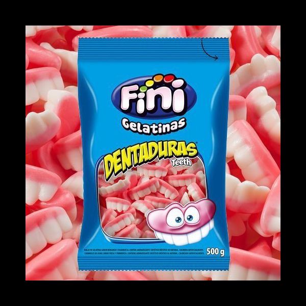 BALA DENTADURAS 500G FINI - 67669 - CHOKDOCE