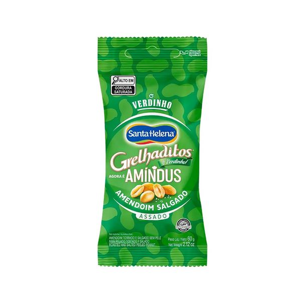 AMENDOIM GRELHADITOS 60G SANTA HELENA - 207683 - CHOKDOCE