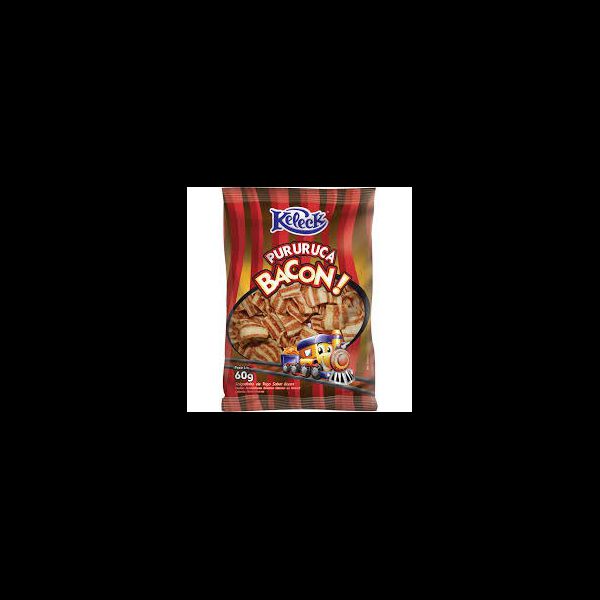 SALGADINHO PURURUCA BACON 60G KELECK - 579537 - CHOKDOCE