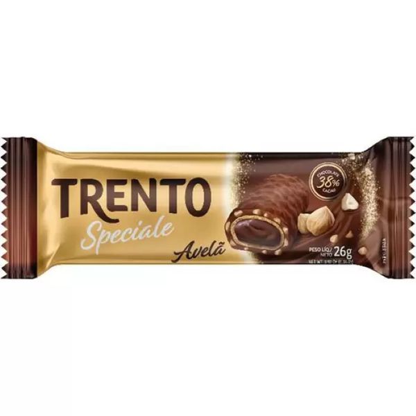 WAFER TRENTO SPECIALE AVELA AO LEITE 26G PECCIN - 567442 - CHOKDOCE