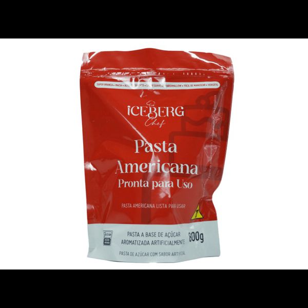 PASTA AMERICANA BRANCA PRONTA 800G ICEBERG - 587532 - CHOKDOCE