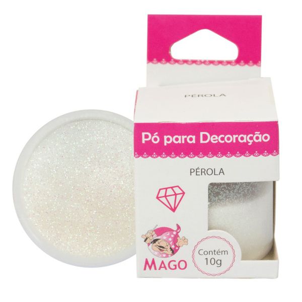 PO PARA DECORACAO 10G PEROLA MAGO - 284295 - CHOKDOCE