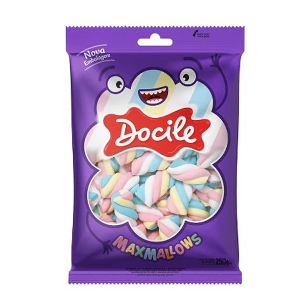 DOCIMAXMALLOWS TWIST COLOR 1 BAUNILHA 250G DOCILE - 271820 - CHOKDOCE