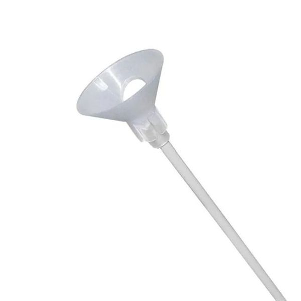 SUPORTE P/BALAO 33CM BRANCO C/10 - 102483 - CHOKDOCE