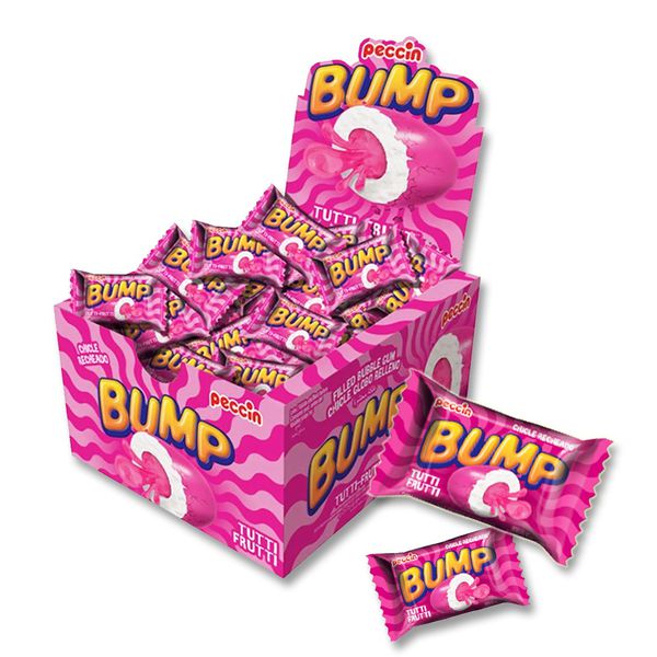 CHICLE BUMP TUTTI FRUTTI 140G PECCIN - 423700 - CHOKDOCE