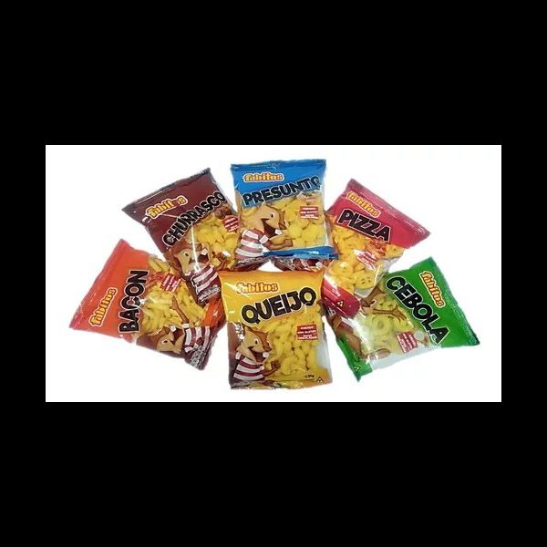 KIT SALGADINHOS SORTIDO 6X35G FABITOS - 717885 - CHOKDOCE