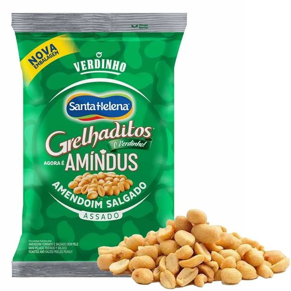 AMENDOIM GRELHADITOS 100G SANTA HELENA - 86486 - CHOKDOCE