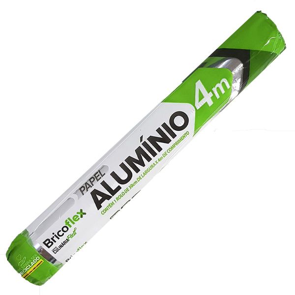 PAPEL ALUMINIO 30X4M BRICOFLEX - 627924 - CHOKDOCE