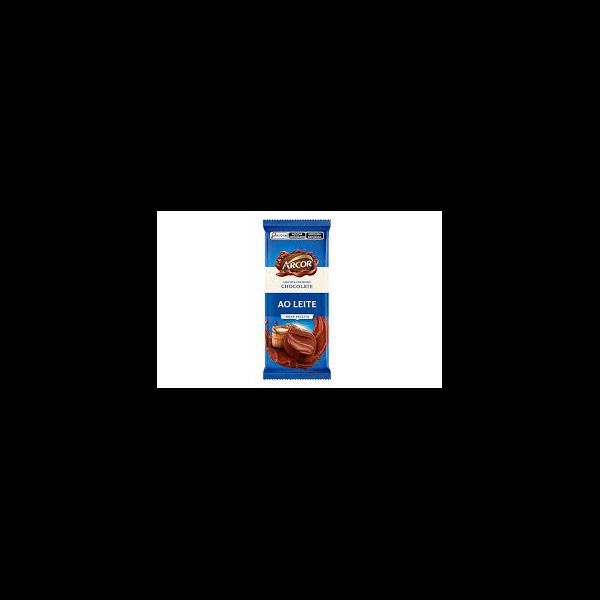 CHOC TABLETE AO LEITE 80G ARCOR - 344234 - CHOKDOCE
