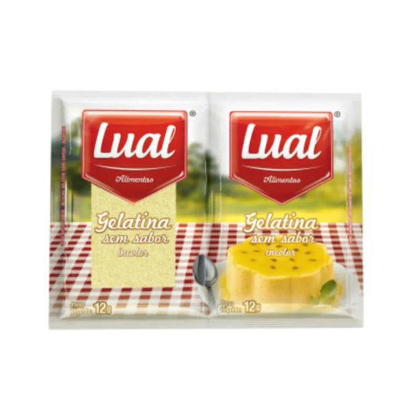 GELATINA S/SABOR INCOLOR 24G LUAL - 675789 - CHOKDOCE