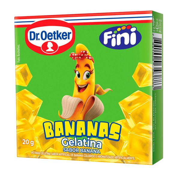 GELATINA FINI BANANA 20G DR OETKER - 748957 - CHOKDOCE