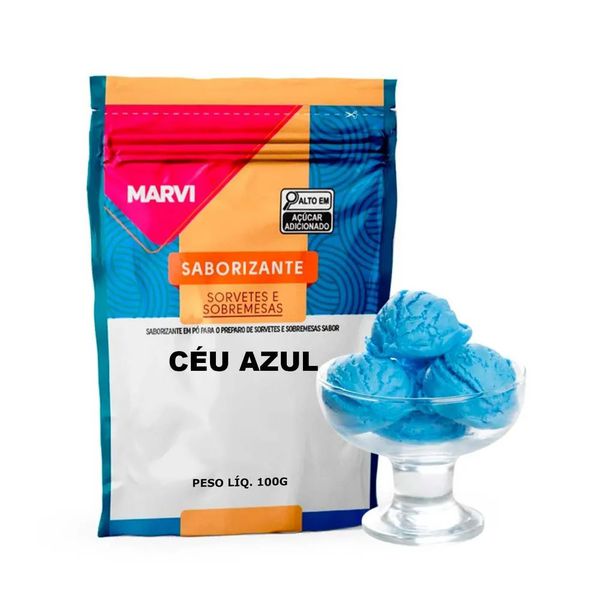 BASE P SORVETE CEU AZUL 100G MARVI - 52146 - CHOKDOCE