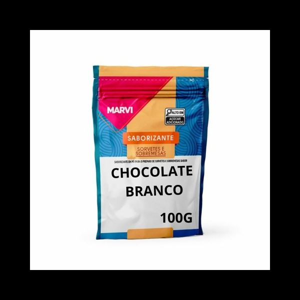 BASE P SORVETE CHOCOLATE BRANCO 100G MARVI - 52160 - CHOKDOCE