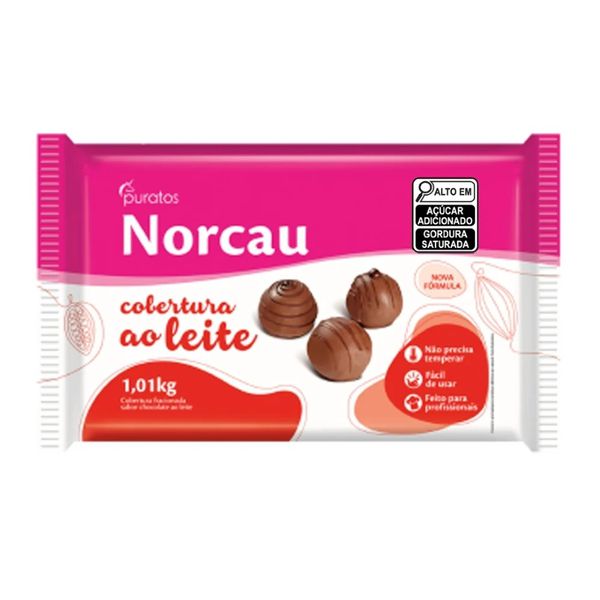 COBERT PREMIUM AO LEITE 1.01KG NORCAU - 51293 - CHOKDOCE