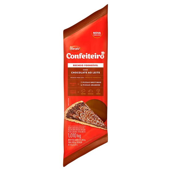 RECHEIO FORN AO LEITE CONFEITERO 1.01KG HARALD - 533997 - CHOKDOCE