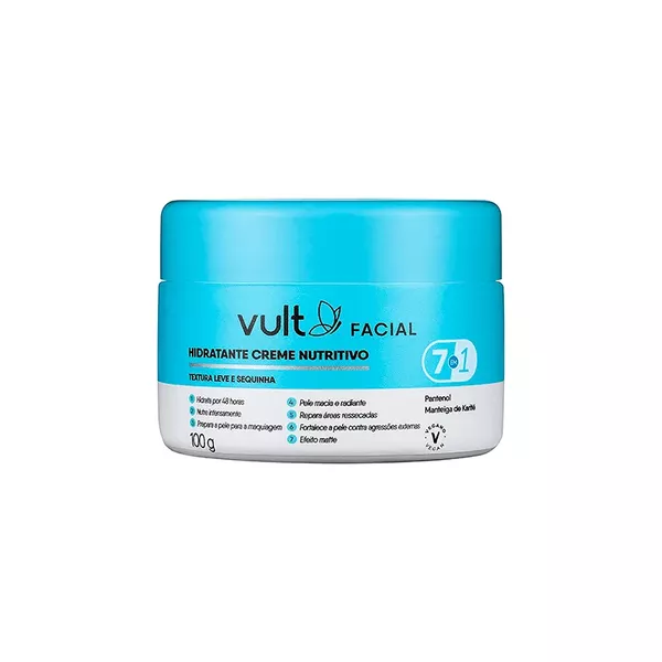 VULT Hidratante Creme Nutritiva Facial 100g