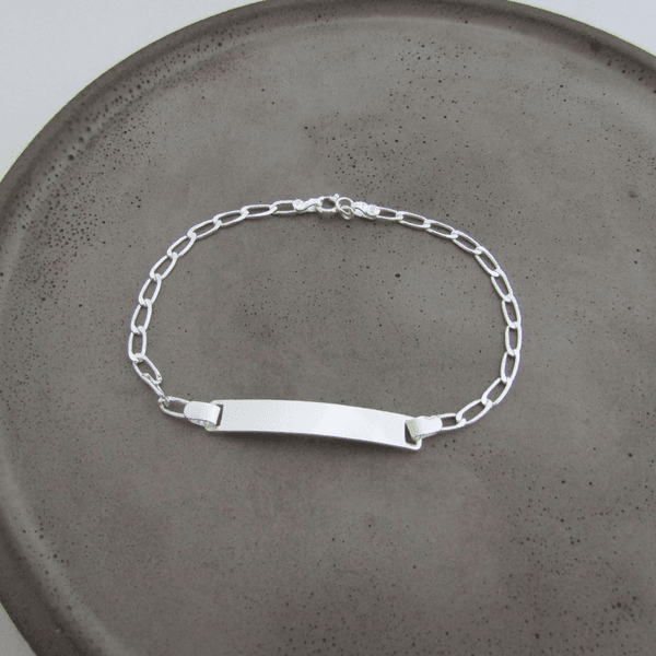Pulseira Plaquinha Masculina 