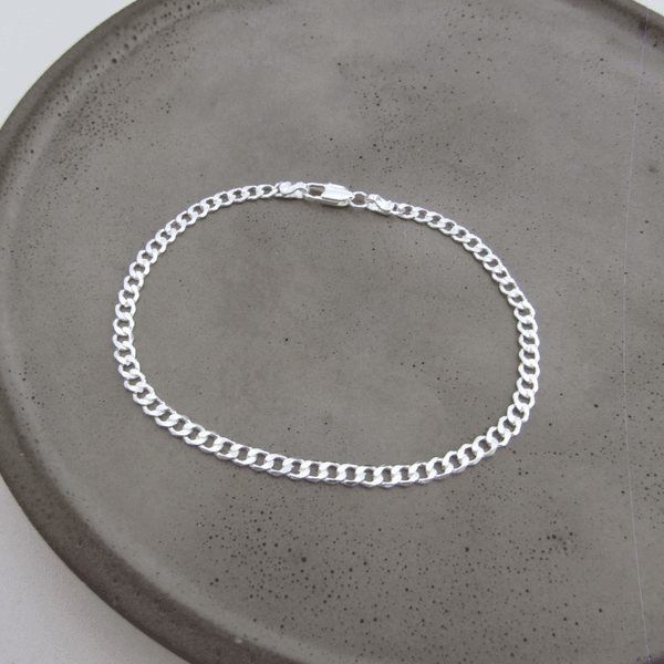 Pulseira Grumett 3mm Masculina 20cm