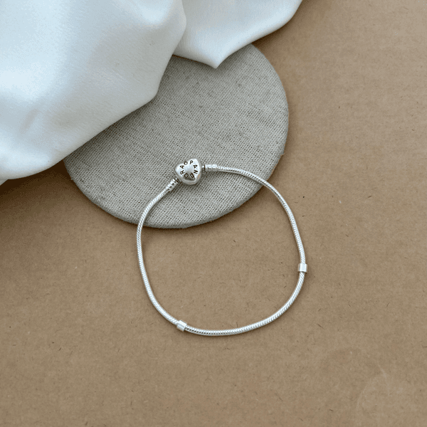 PANDORA FECHO CORAÇÃO FIO RÍGIDO ESPASADOR FIXO 20 CM