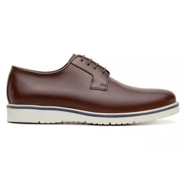 Sapato Casual Masculino Derby CNS Tan