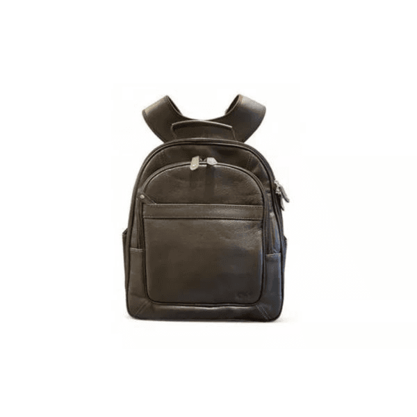 Mochila em couro CNS Marrom/Café