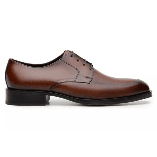 Sapato Social Masculino Derby CNS Camel