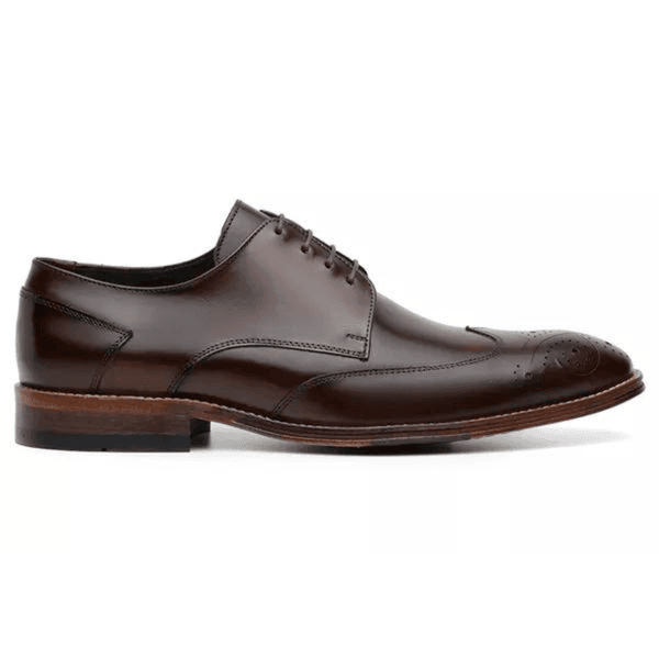 Sapato Social Masculino Derby Brogue CNS Madeira