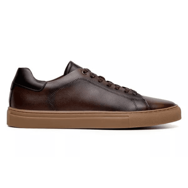 Tênis Casual Masculino CNS Tan/Mouro