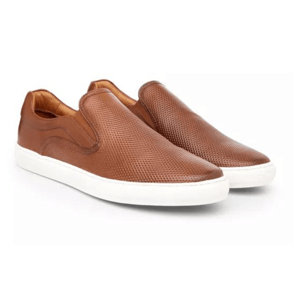 Tênis Casual Masculino Slip-on CNS Tan