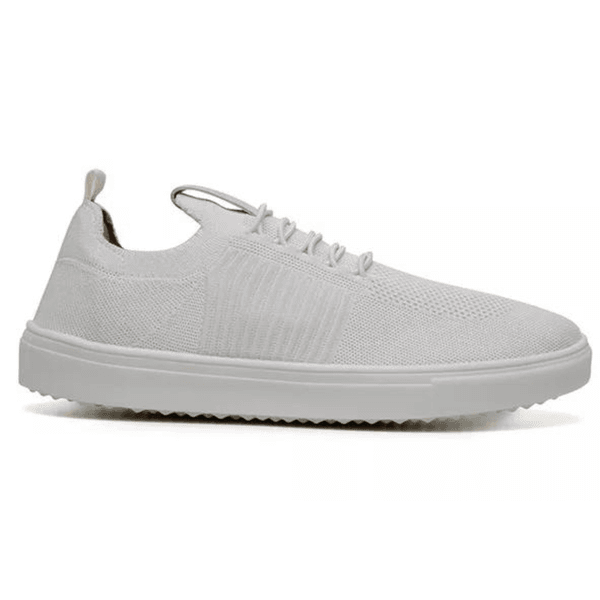  Sapatênis Casual Masculino CNS knit Off White