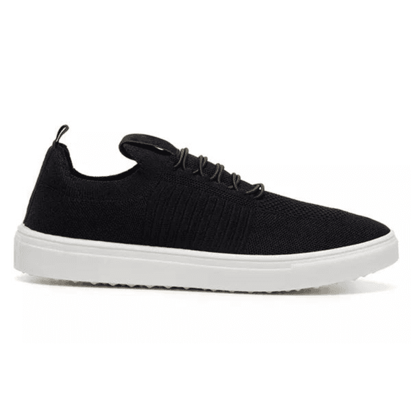 Tênis Casual Masculino CNS knit Preto