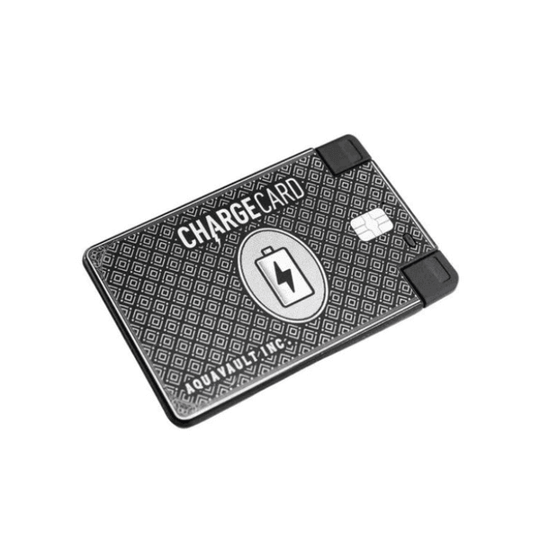 ChargeCard Carregador Portátil com Formato de um Cartão