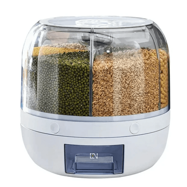 Dispenser Giratório Automático para Alimentos