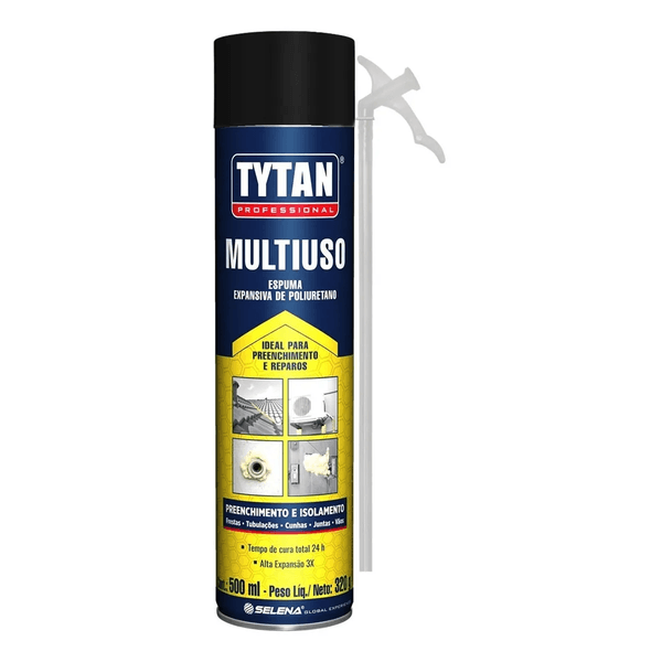 Espuma Expansiva de Poliuretano 500ml TYTAN