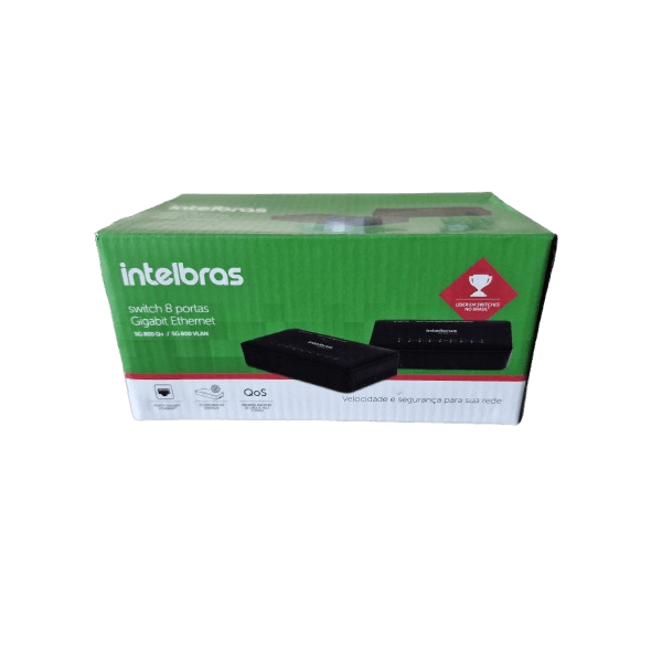 SWITCH 8 PORTAS 10/100/1000 MBPS 