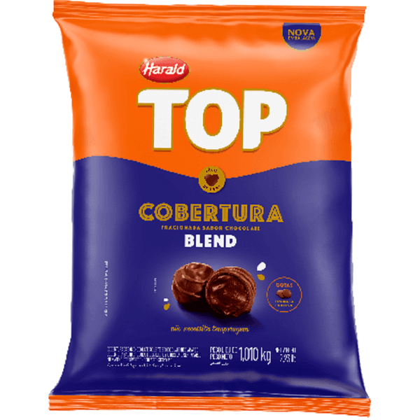 COBERTURA GOTAS BLEND TOP 1,01KG HARALD