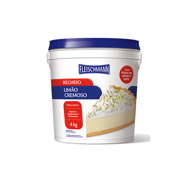 Recheio Sabor Limão Cremoso 4kg