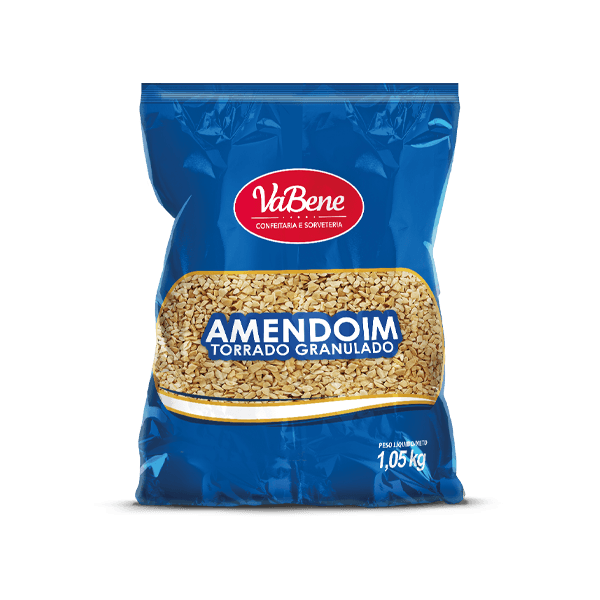 AMENDOIM TORRADO GRANULADO 1,05 KG VABENE