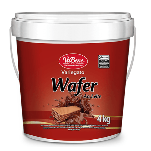 Variegato chocolate c/ wafer 4kg 