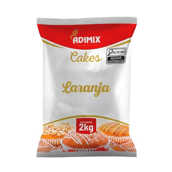 CAKE MISTURA PREPARADA DE LARANJA 2KG ADMIX